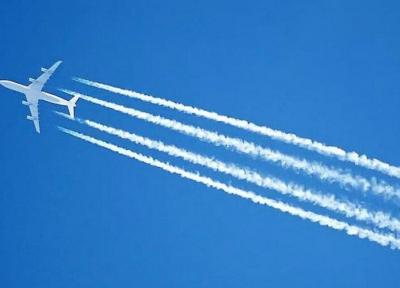 دنباله سفیدرنگ موتور هواپیماها بر تغییرات اقلیمی تاثیر دارد؟