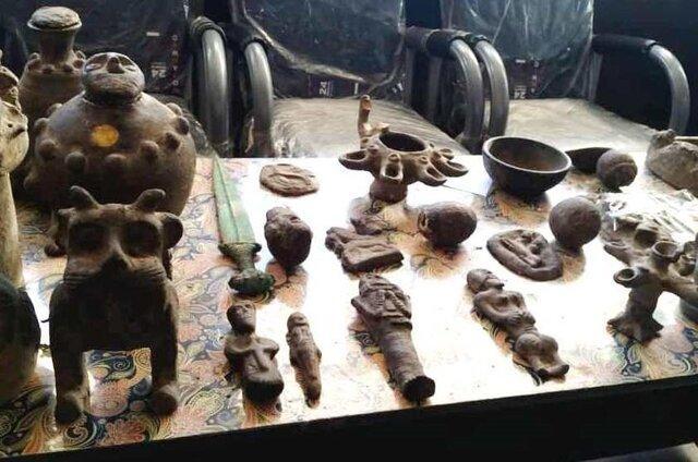 عتیقه های هزار ساله در گنبد کشف شد
