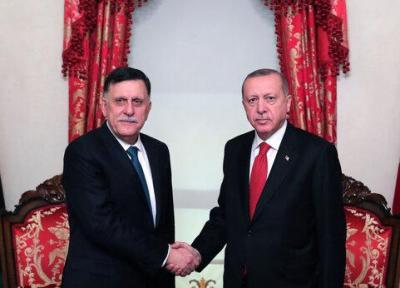 استقبال اردوغان از نخست وزیر دولت توافق ملی لیبی
