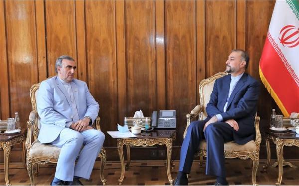 دیدار سرکنسول ایران در پیشاور با امیرعبداللهیان ملاقات سرکنسول ایران در پیشاور با امیرعبداللهیان