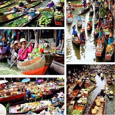 بازار های شناور آسیای جنوب شرقی ، خرید بر روی قایق